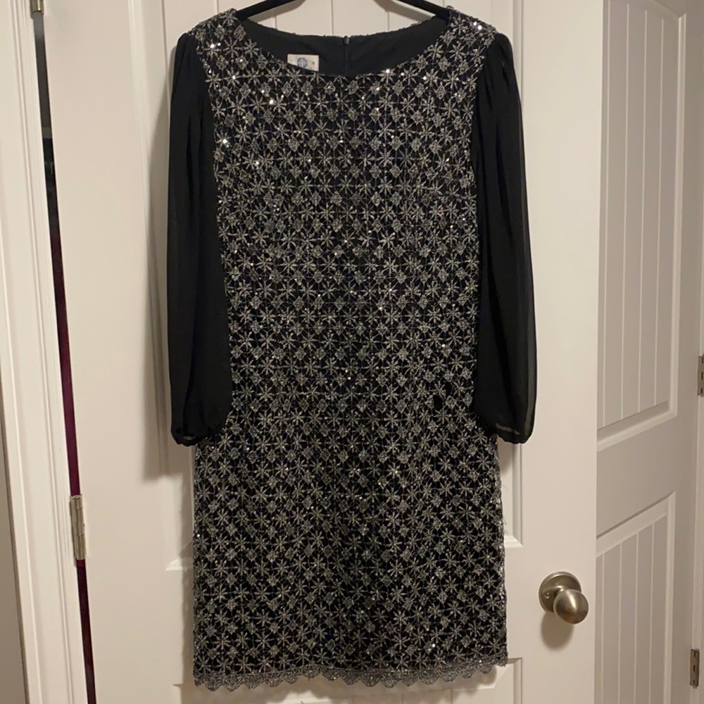 Patra Sequin Cocktail Dress